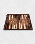 BACKGAMMON DE MADERA DE NOGAL