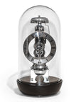 MECHANICAL CLOCK UNDER GLASS