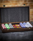 Luxury Poker Set Wood & Leather - Davis Concept Store